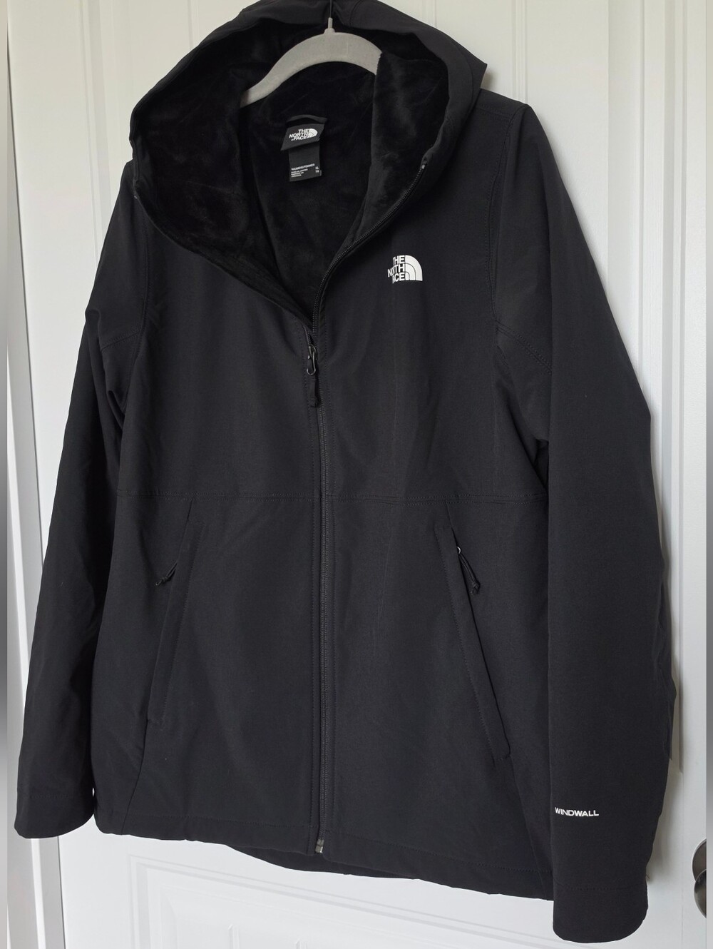 Black The North Face Women's Shelbe Raschel Hoodie Size Xlarge